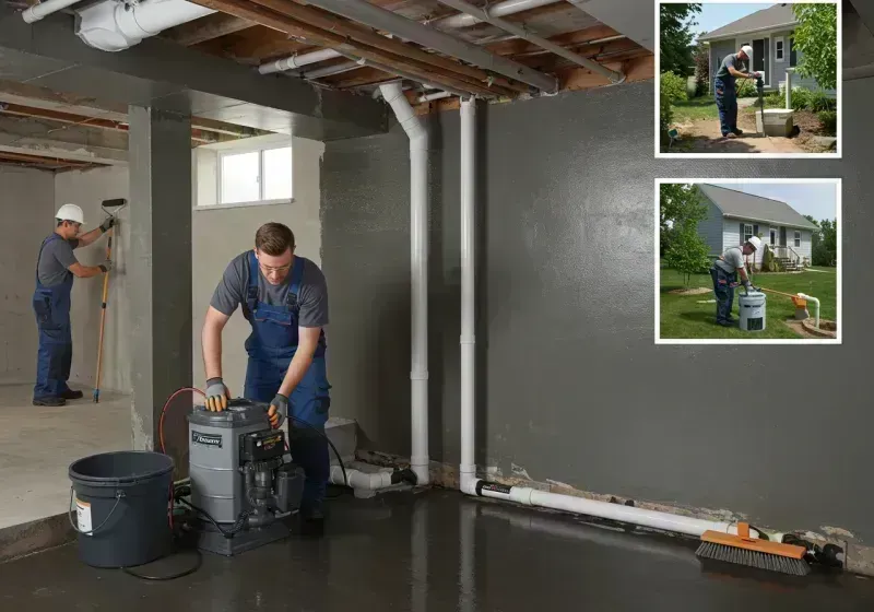 Basement Waterproofing and Flood Prevention process in Woodson Terrace, MO